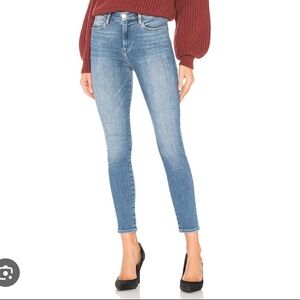 FRAME Le High Waist Crop Skinny Jeans 26 AMAL RN# 139021